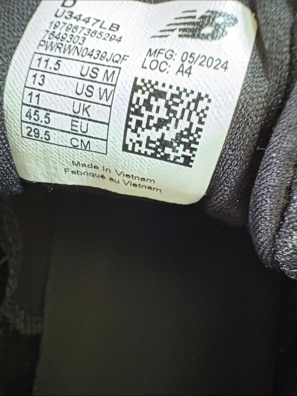 New Balance questions leave