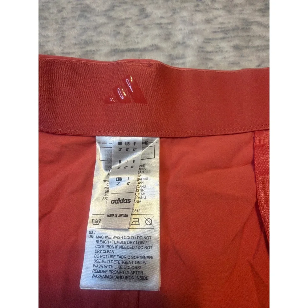 Adidas Mens Ultimate 365 Golf Shorts Coral Size 42 NWT‎