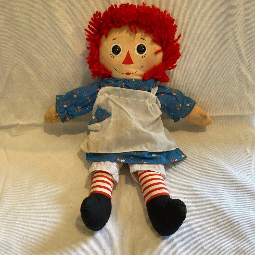 Vintage‎ Raggedy Ann Doll 20