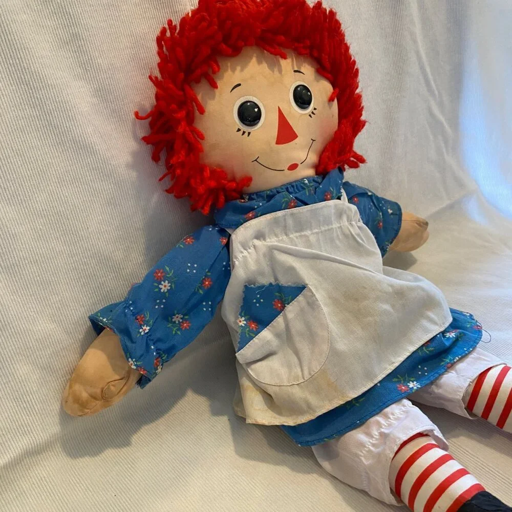 Vintage‎ Raggedy Ann Doll 20