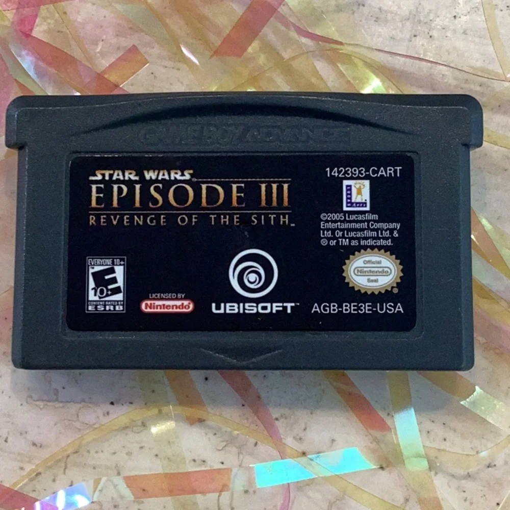 Star Wars Episode III Revenge Of The Sith Gameboy Advance Game Nintendo Game Boy