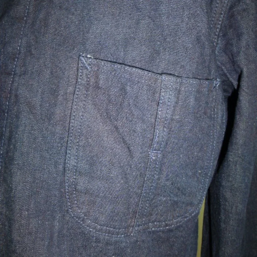Ralph Lauren Double RL indigo underarm measures