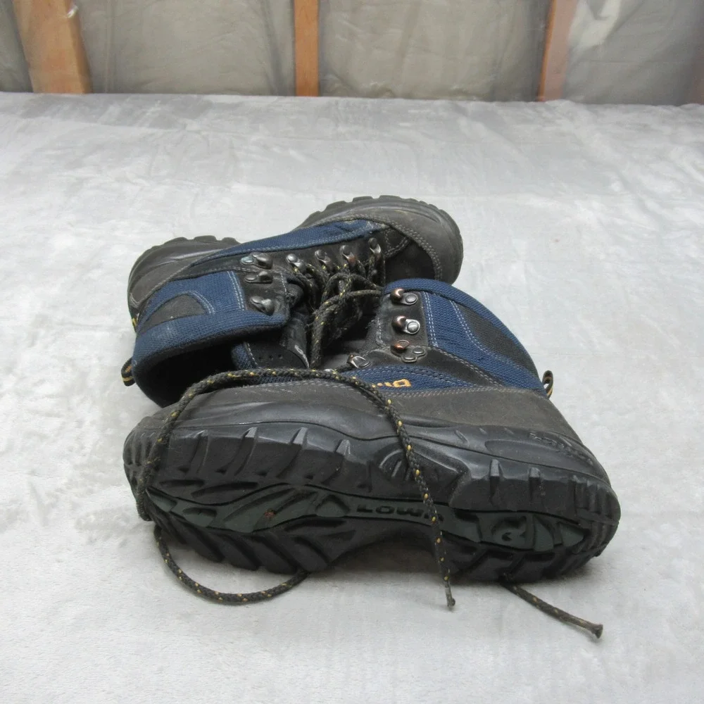 Lowa Hiking Boots Womens 5 Blue Gore-Tex‎ Waterproof Renegade GTX Mid Outdoor