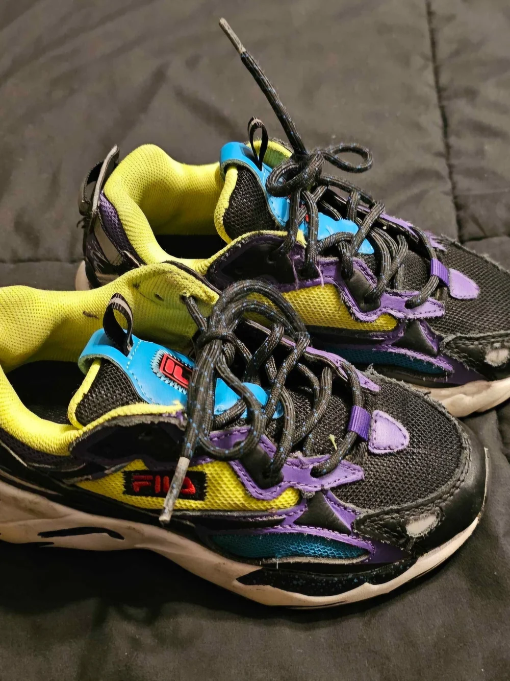 Kids FILA Ray Tracer Sneakers, Size 12.5