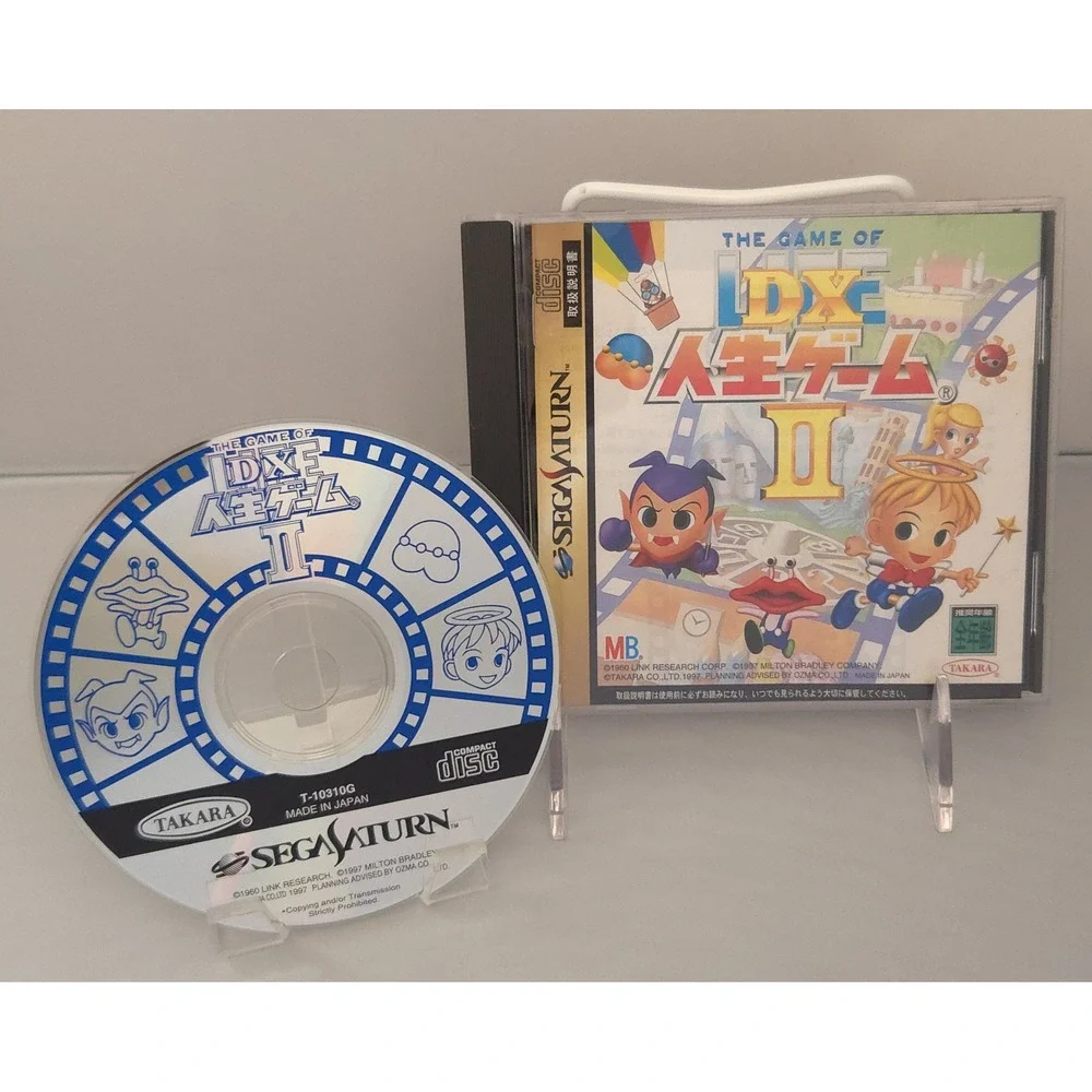 DX Jinsei Game II (The Game of Life) - Sega Saturn (Japan Import) - CIB