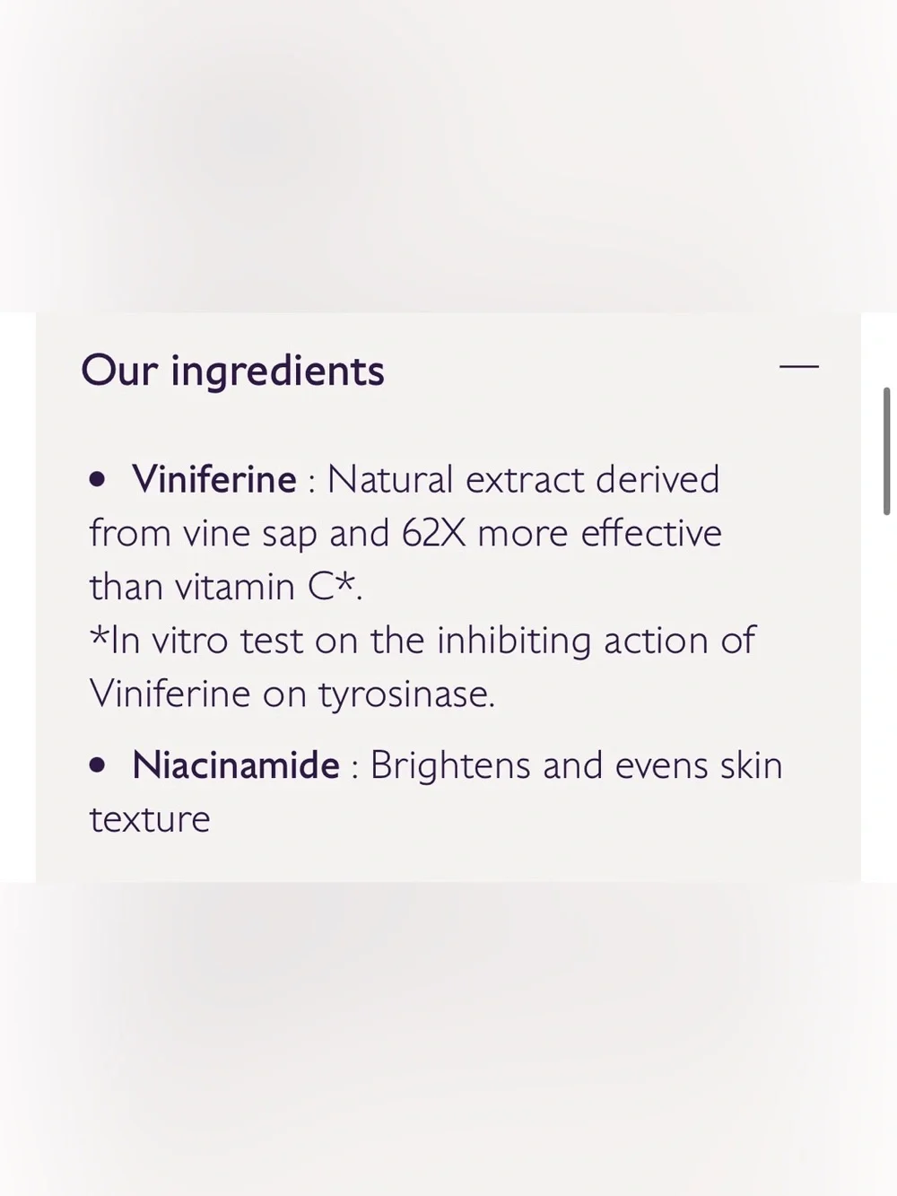 Caudalie vinoperfect dark
