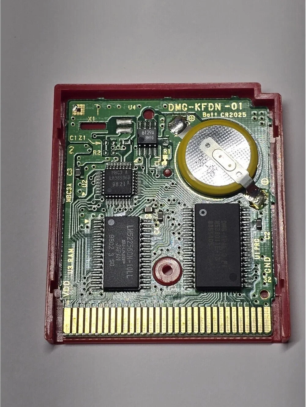 Pokémon: Red Version (Nintendo Game Boy, 1999) Tested and working authentic