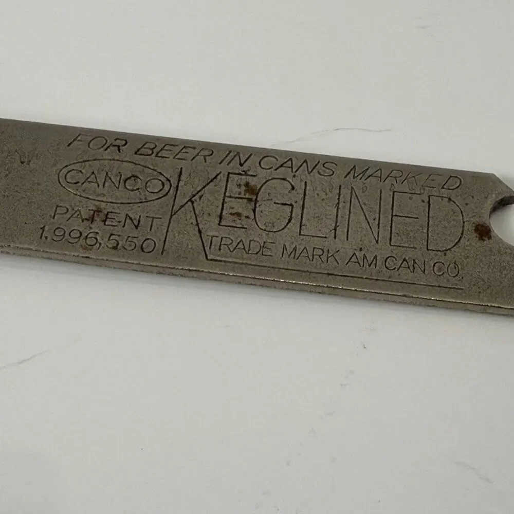 Lot of 4 Vintage Advertising Can/Bottle Openers-Falls City, Oertel, Royal Crown