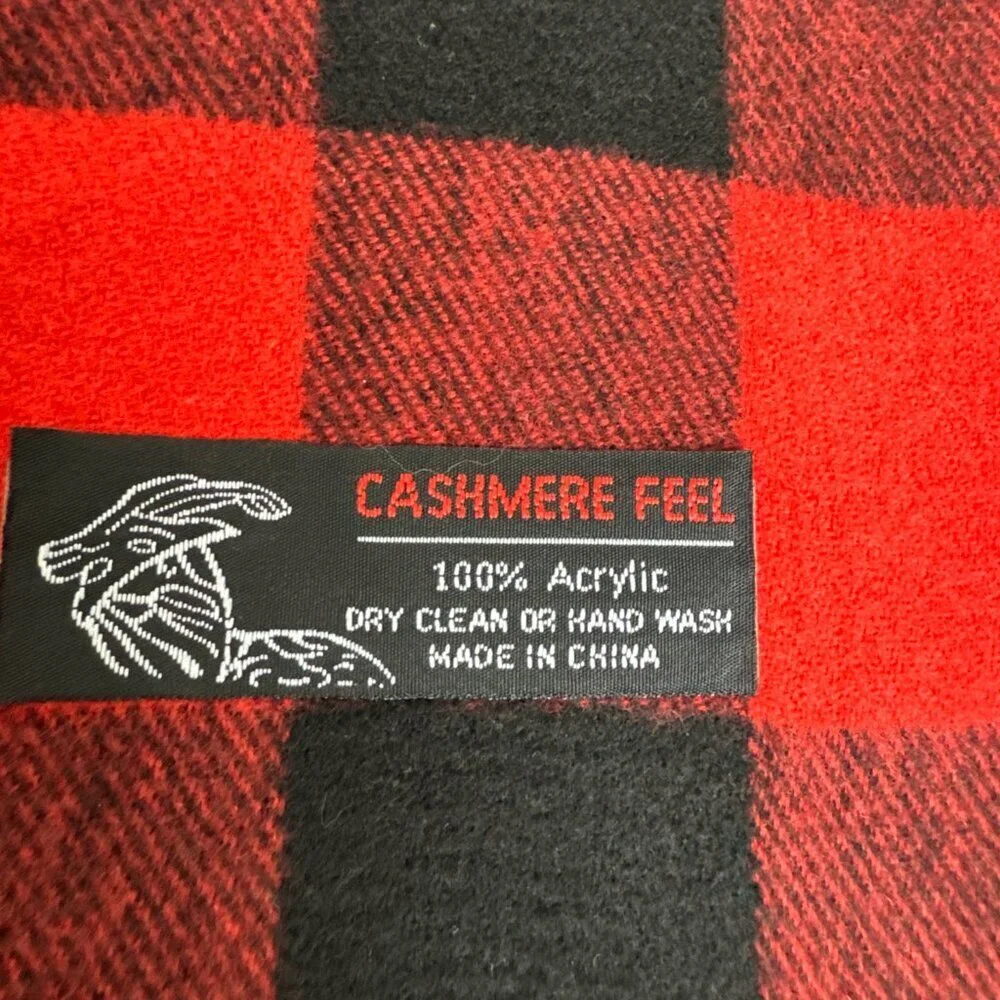 N/A plaid red