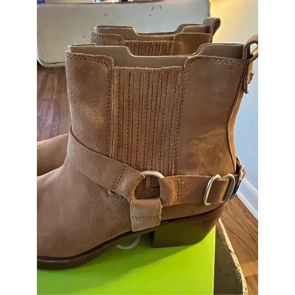 Sam Edelman Camel Suede Boot