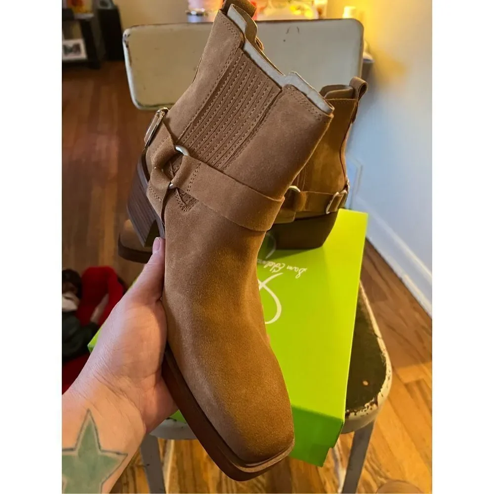Sam Edelman Camel Suede Boot