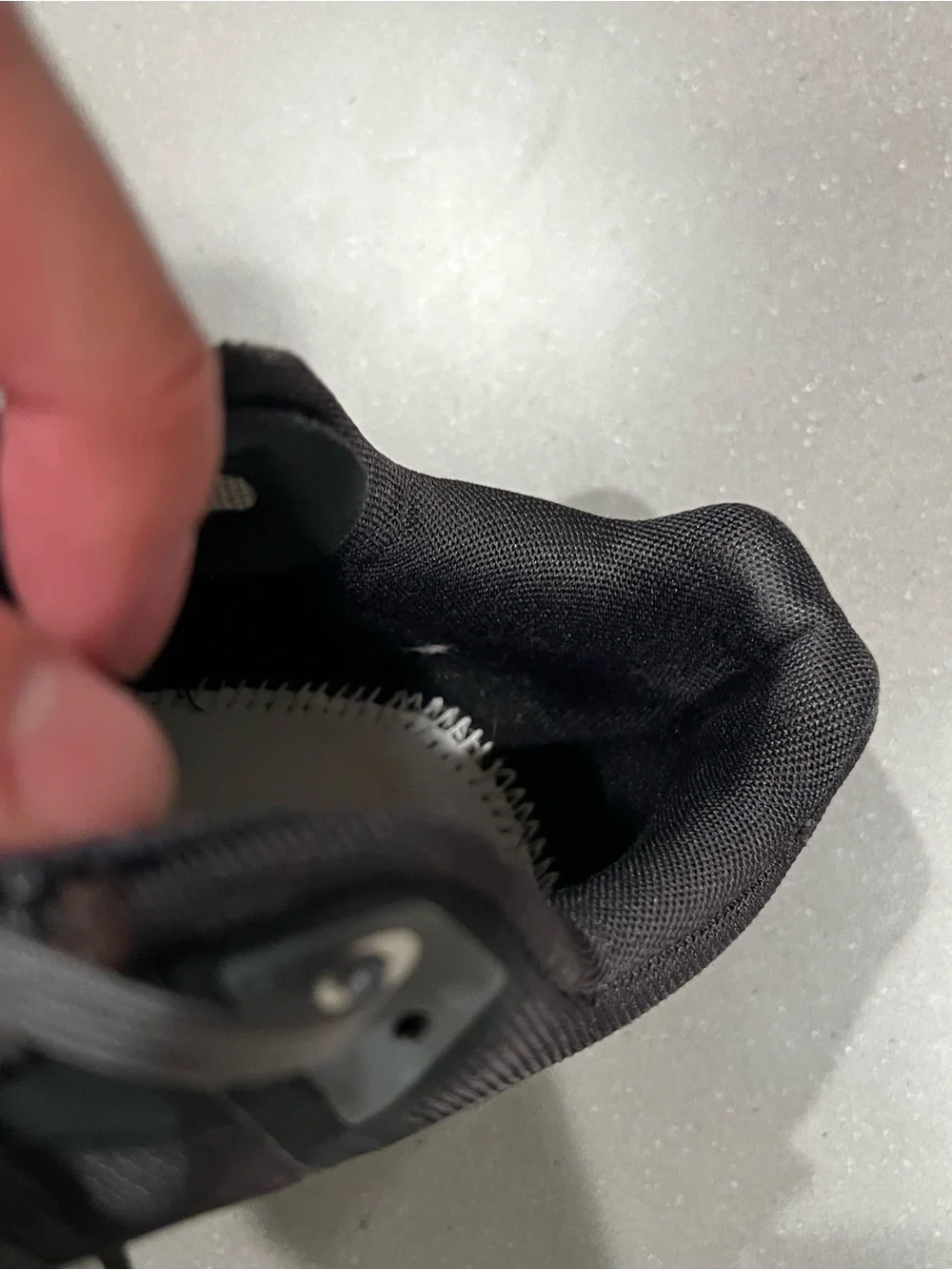 On Running Men’s Athletic Sneakers in Dark Gray and Black