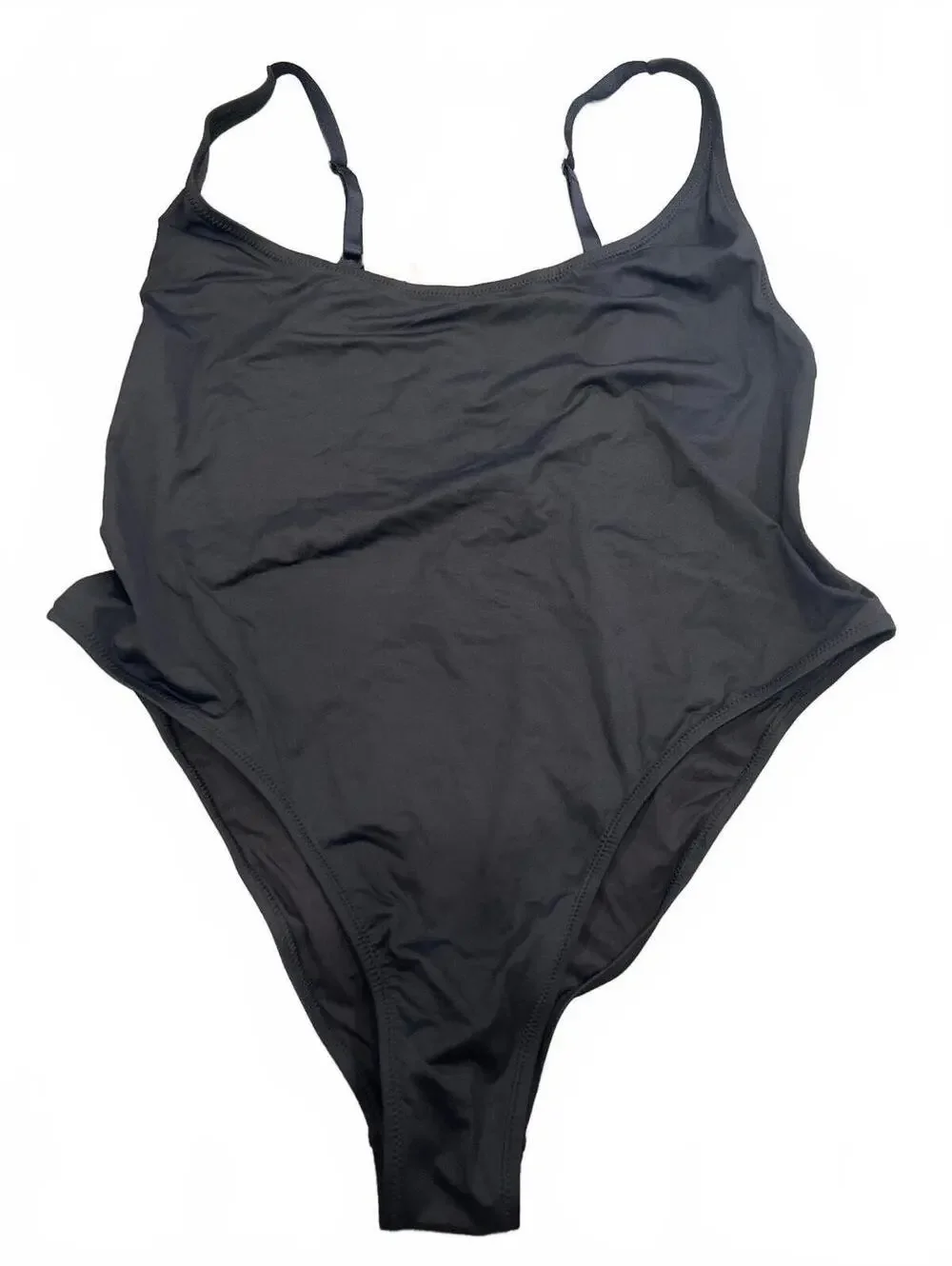 Skims swim SCOOP NECK ONE PIECE in Onyx 3x new onyx