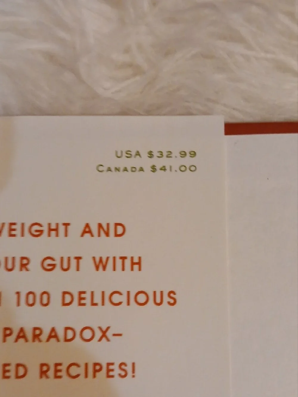 N/A hardcover cookbook