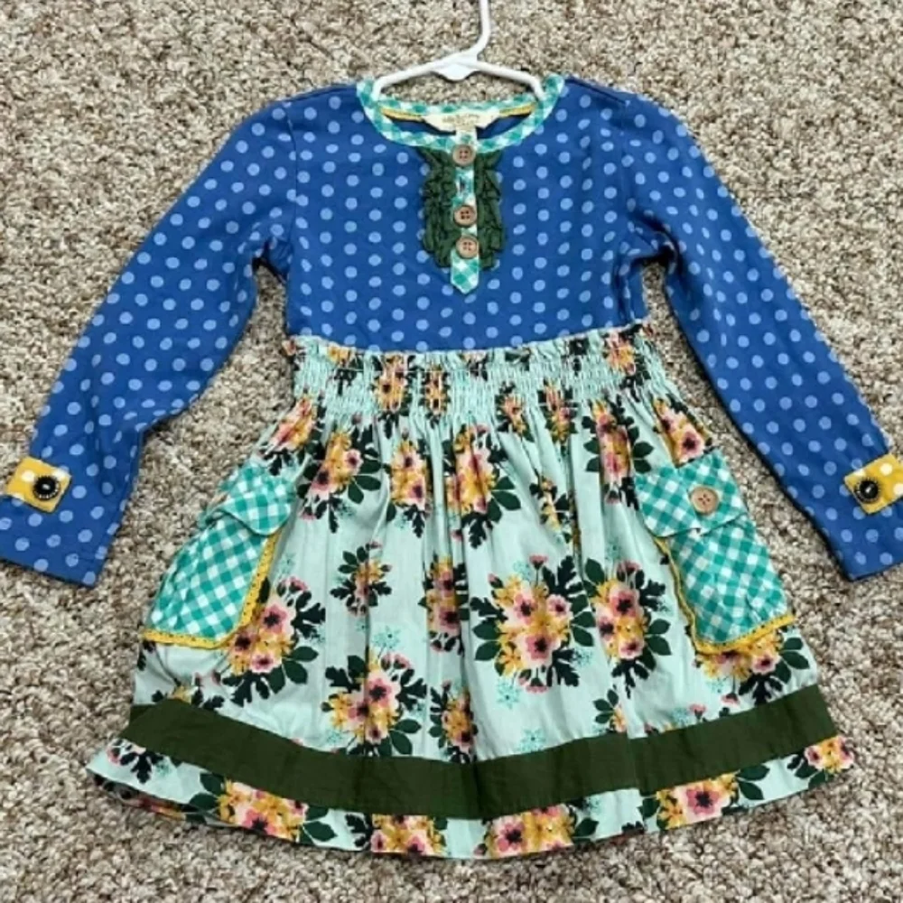 Matilda Jane 2 Floral Polkadot Dress
