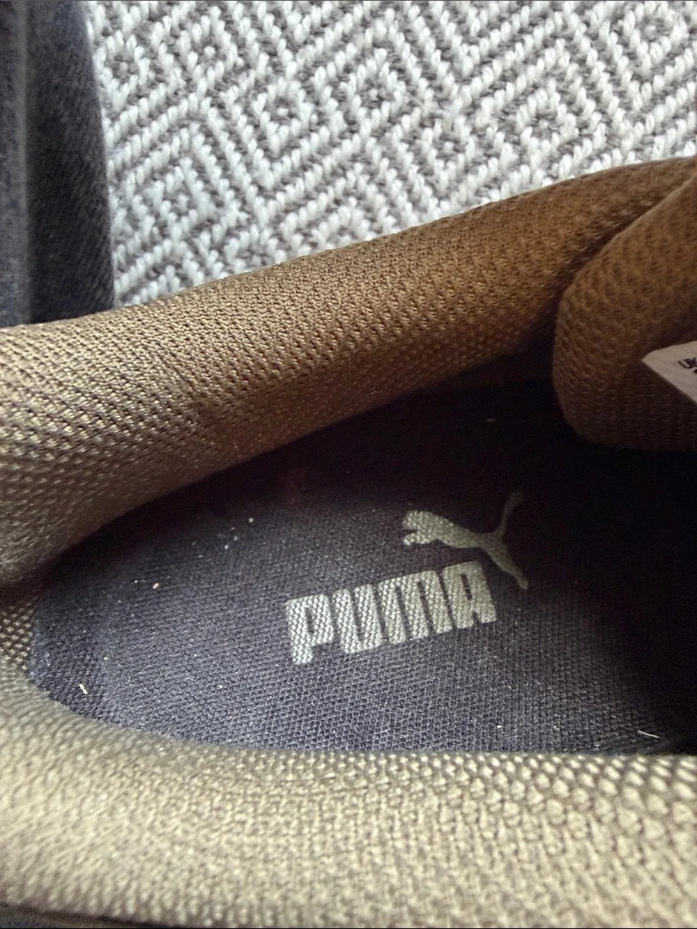 Puma Men’s Olive Athletic Sneakers
