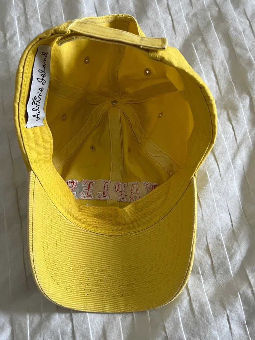 ☀️Naples FL Yellow Baseball Hat | Pink Embroidered Cap | Beach + Golf Style