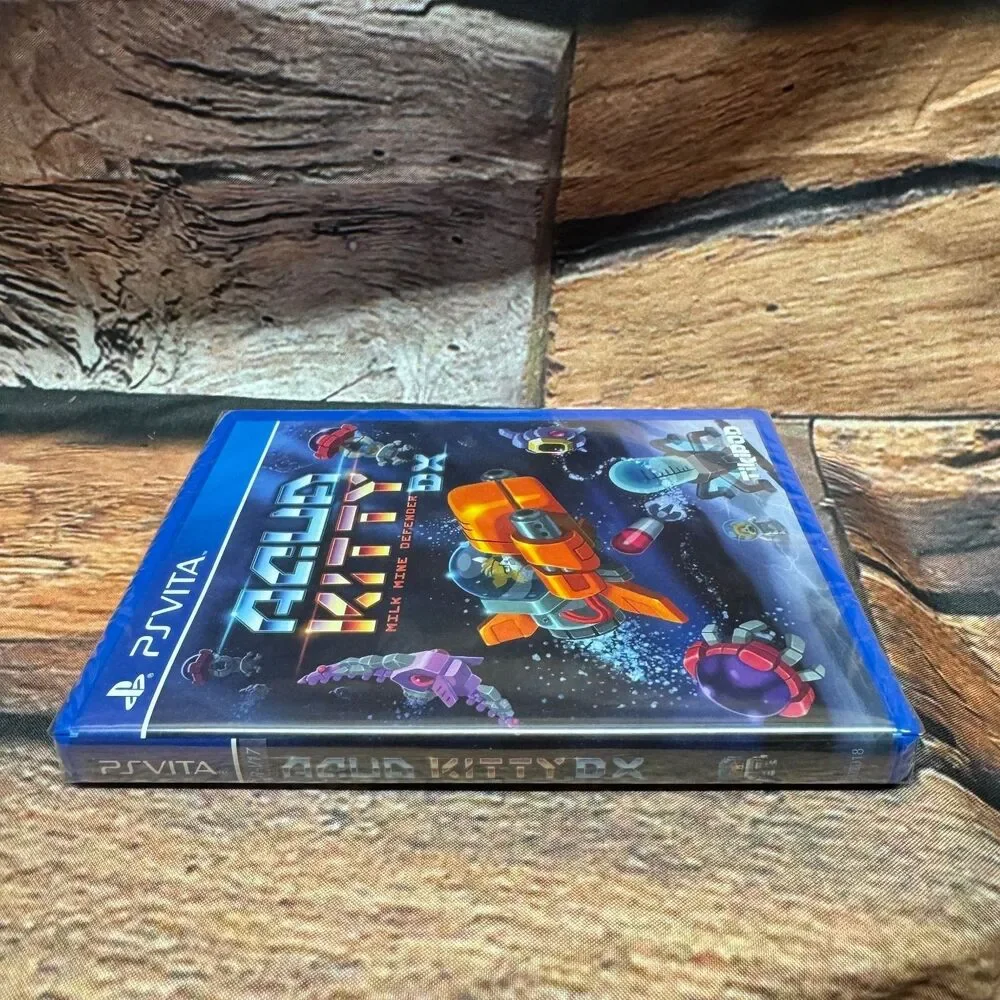 Aqua Kitty Milk Mine Defender DX PS Vita Limited Run #39 Video Game Sealed New