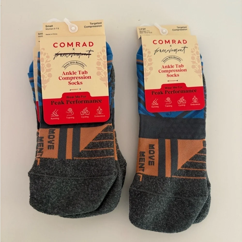 NWT Free People FP Movement x Comrad Ankle Tab Socks