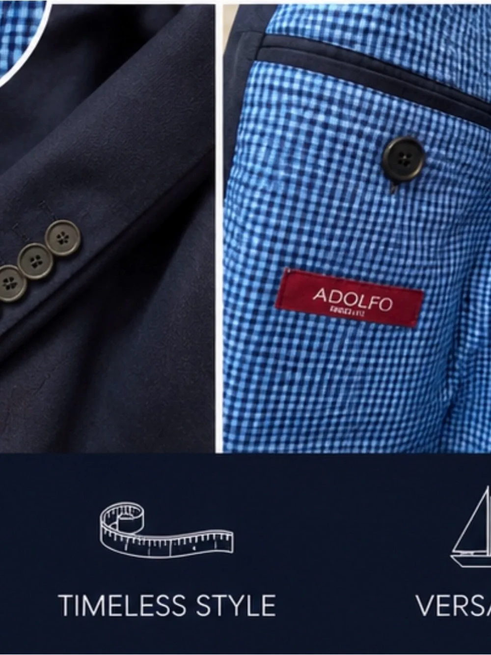 Adolfo classic tailoring