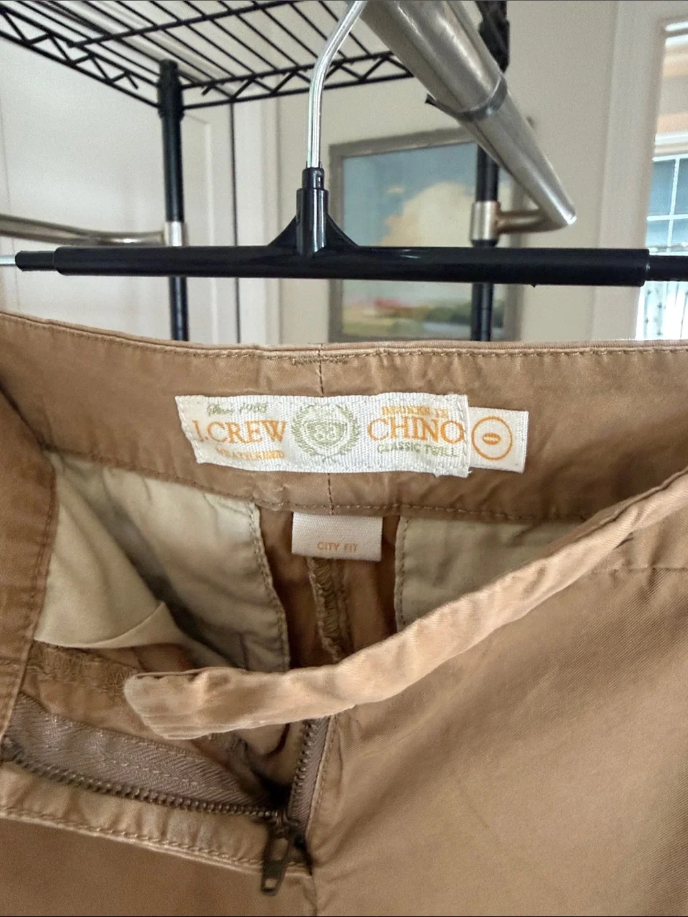 J. Crew lightweight khaki