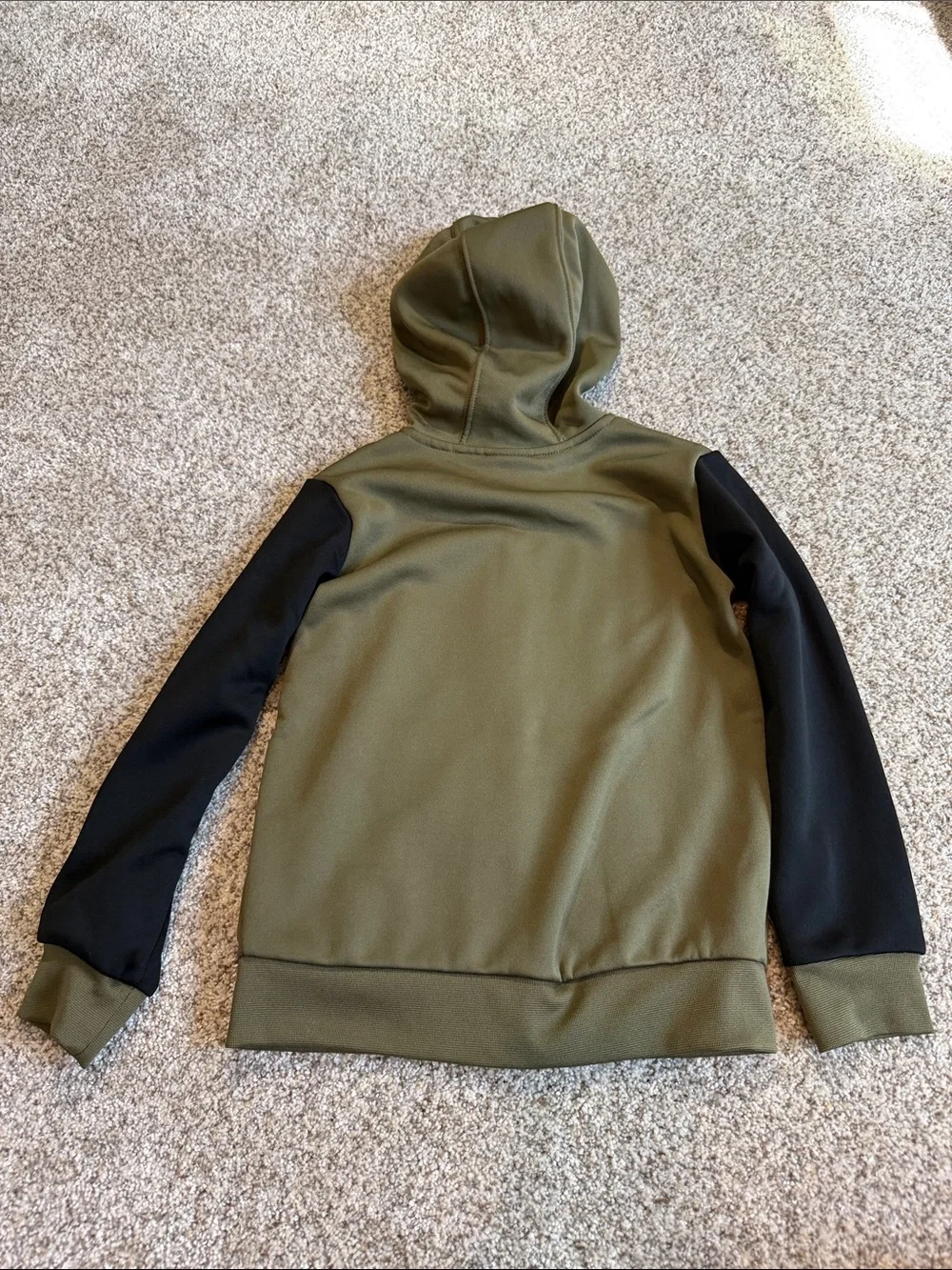 Nike Olive Green & Black Therma-FIT Hoodie and Joggers Set - S