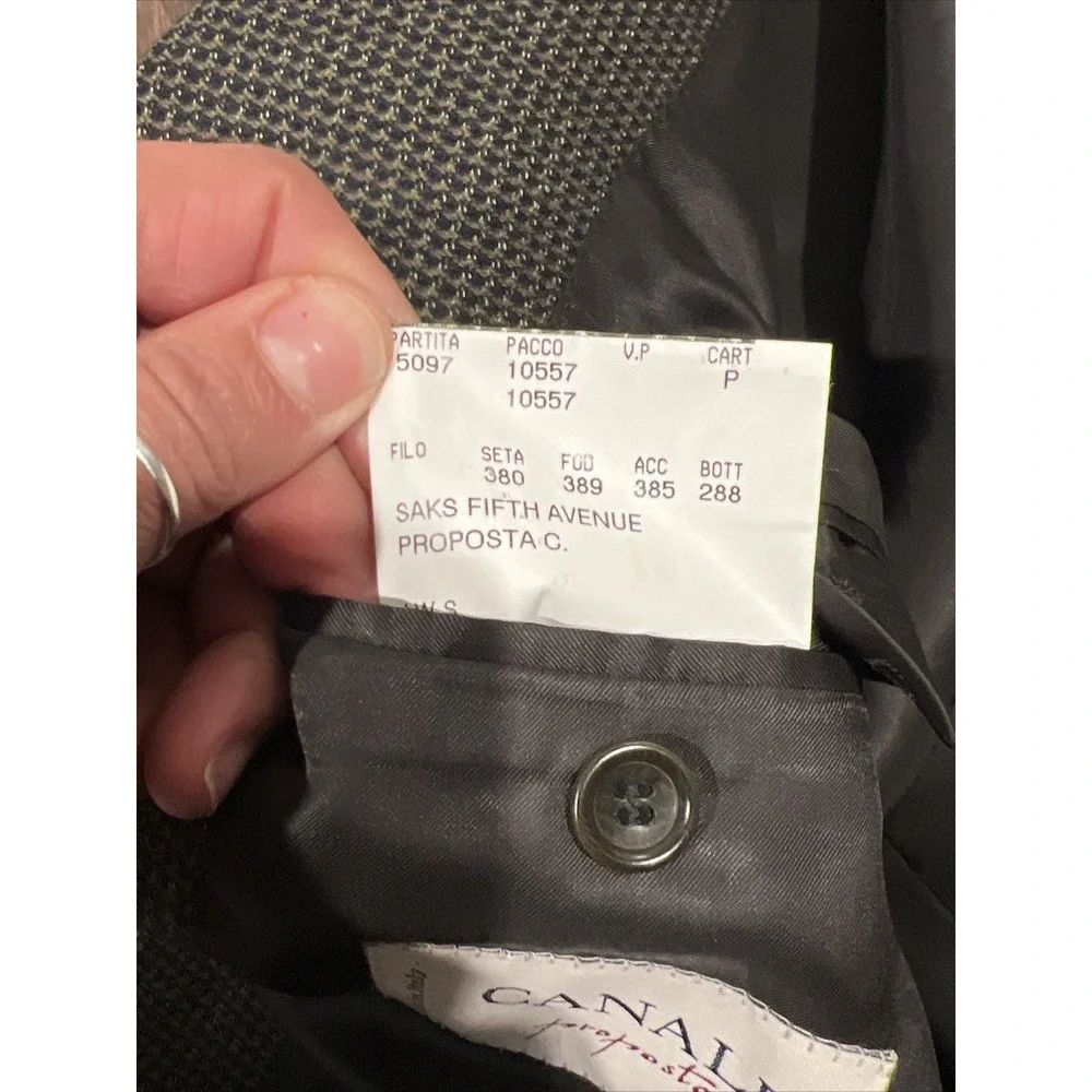 Canali measurements before photos