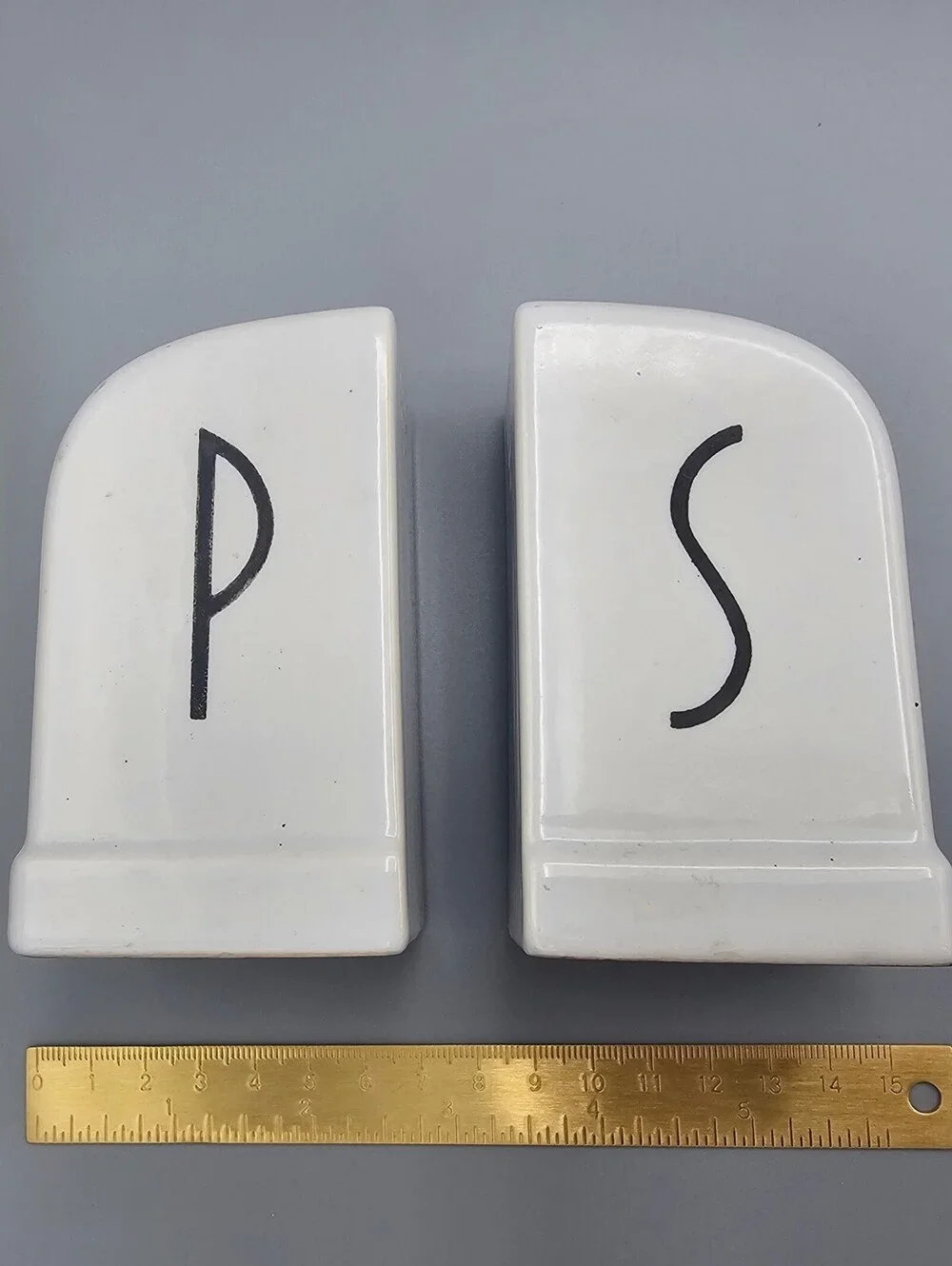 Vintage Ceramic Salt and Pepper Shakers Set