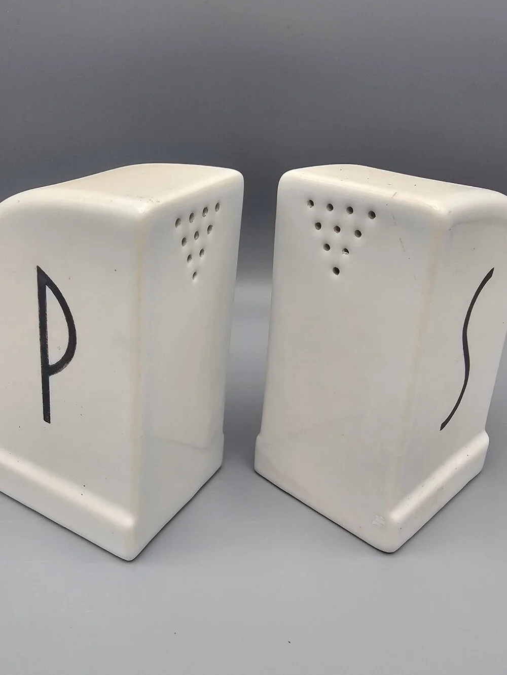 Vintage Ceramic Salt and Pepper Shakers Set
