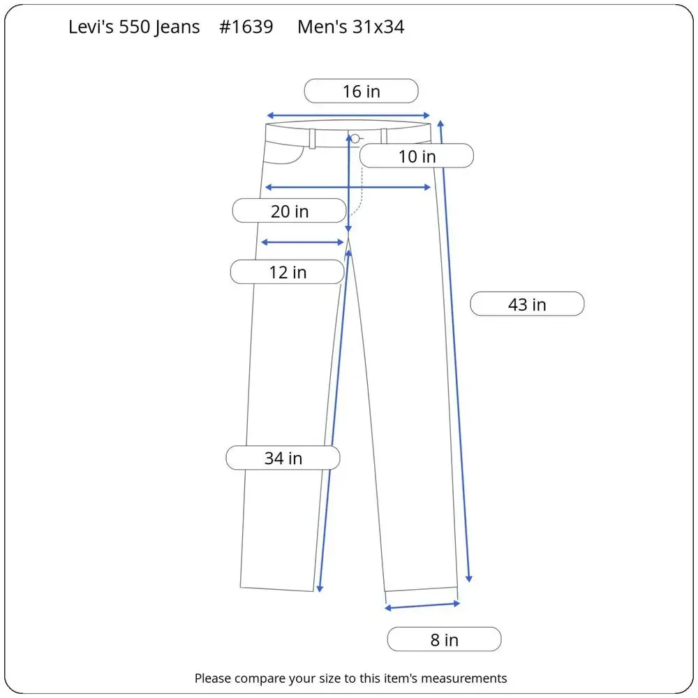 Levis levi’s 550