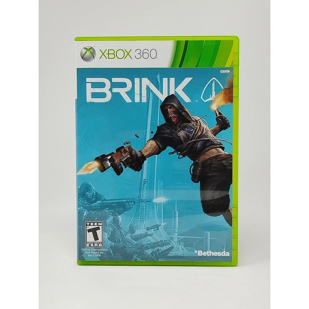 Brink Xbox 360 Bethesda Splash Damage Sci-Fi FPS Team Shooter Resistance Ark