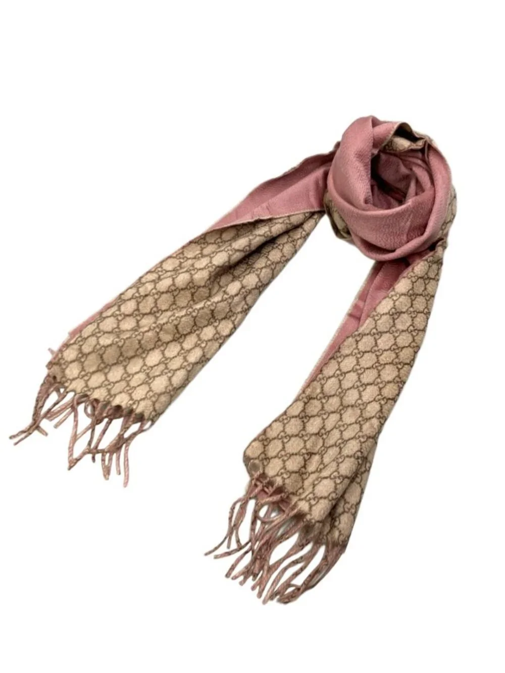 Gucci Scarf Cashmere Scarves Beige
