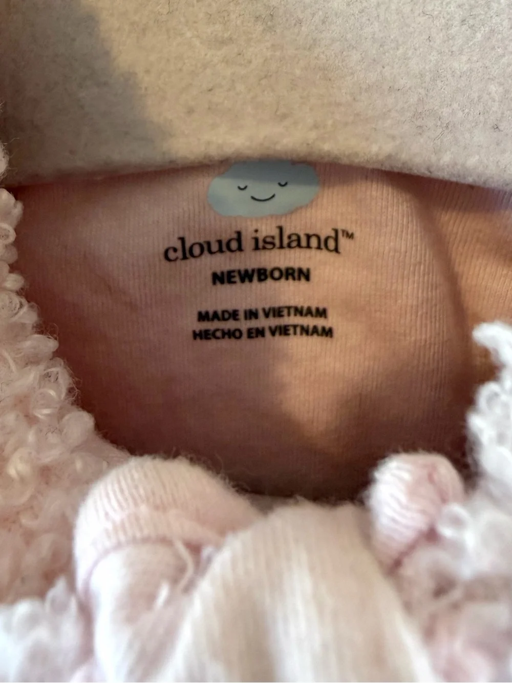 cloud island plush sherpa