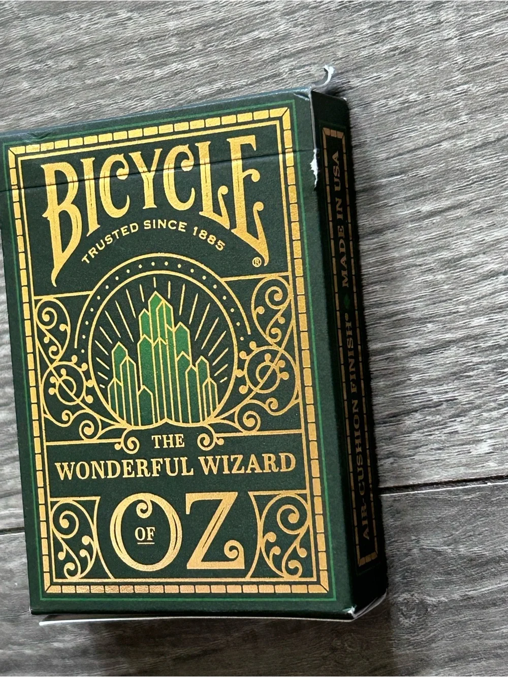 Bicycle never played