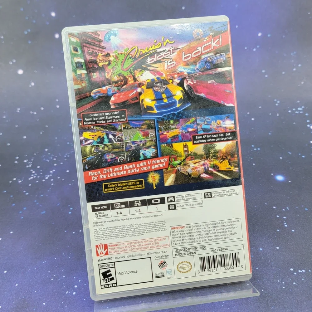 Cruis'n Blast Nintendo Switch Arcade Racing Video Game OOP US SELLER