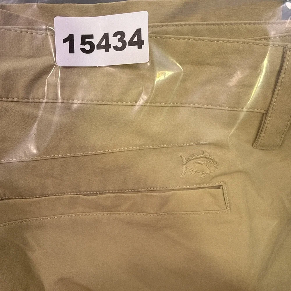 Southern Tide T3 Gulf Performance Shorts Mens 38 TAN   Golf Casual