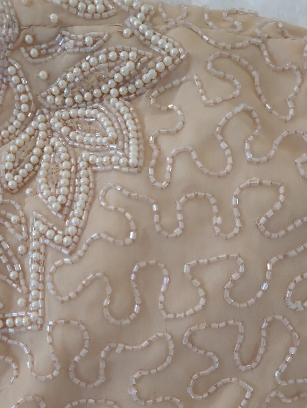 Mary McFadden intricate beaded
