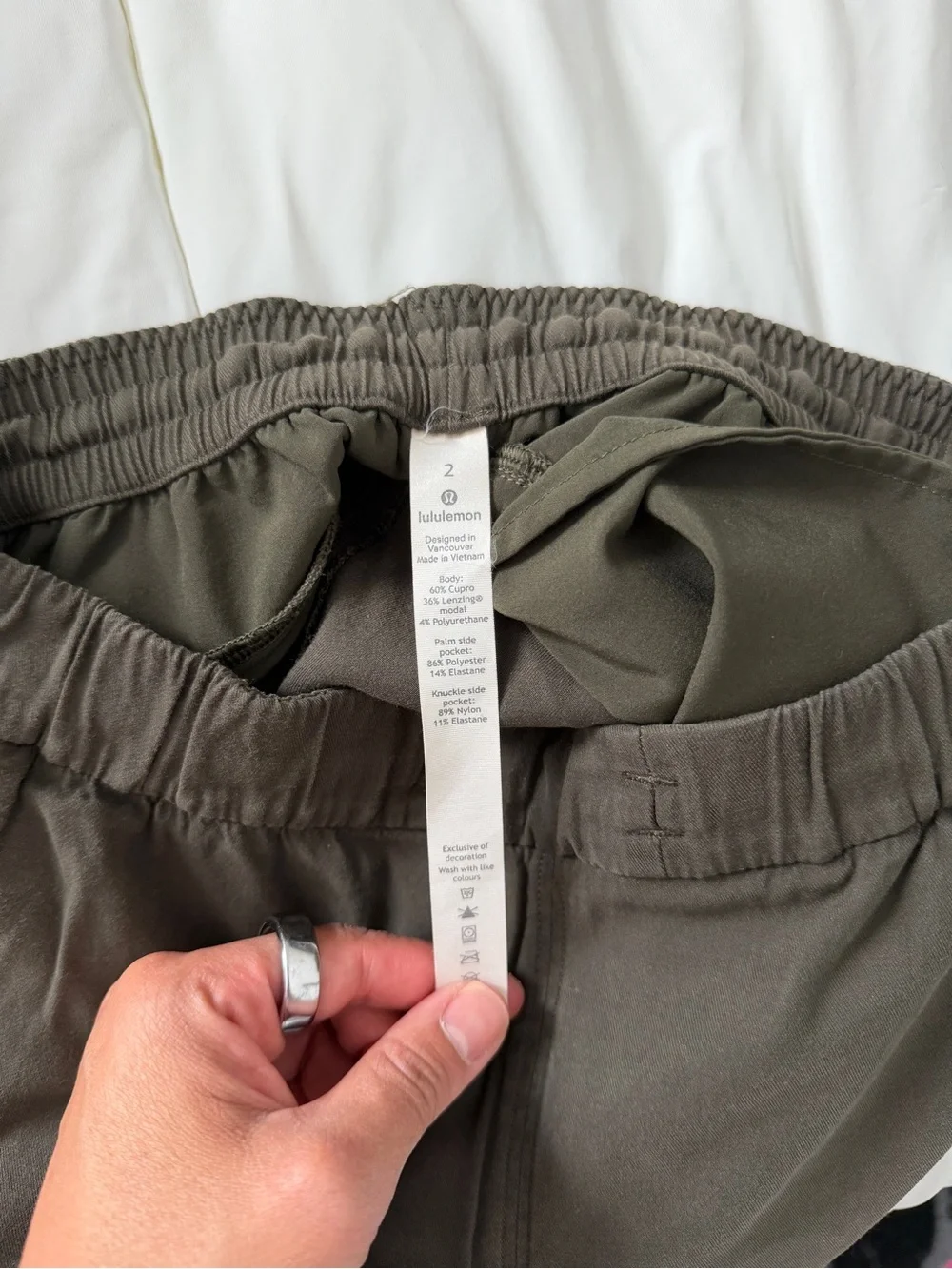 lululemon athletica Olive Green women’s Jogger Pants