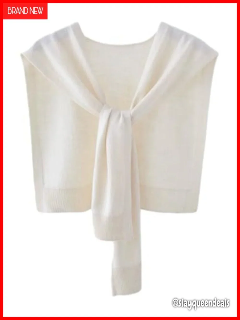 Striped Knitted Pashmina Shawl Wrap Scarf Cardigan Cape