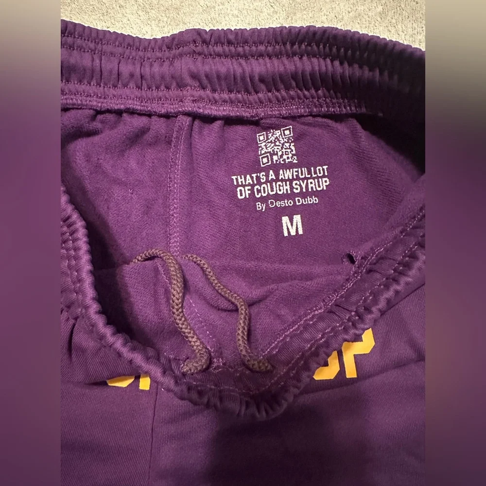 That’s A Awful Lot of Cough Syrup Glock Shorts- Purple Size M