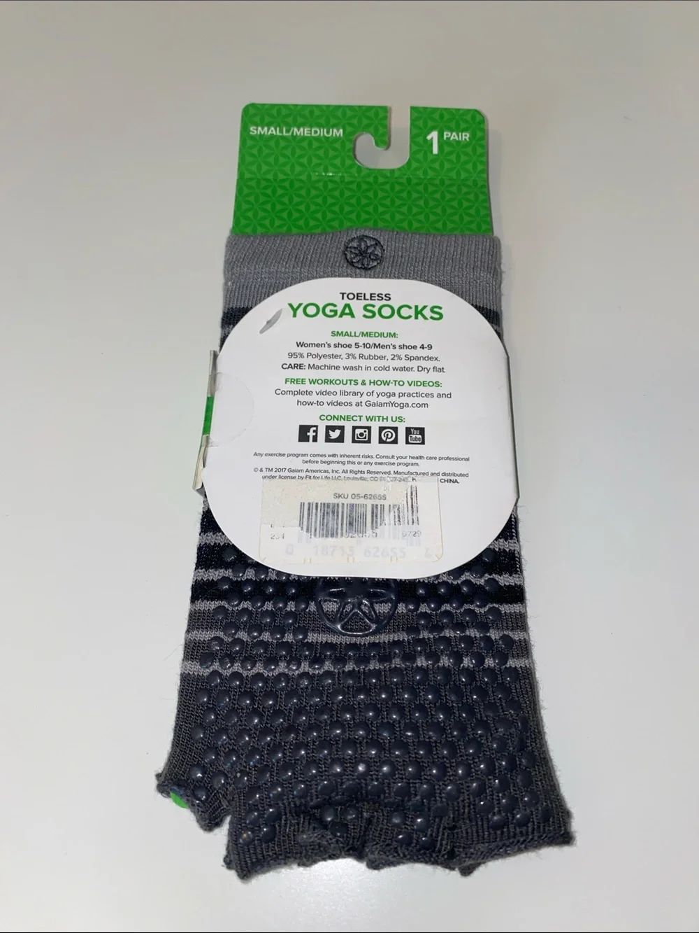 GAIAM new toeless