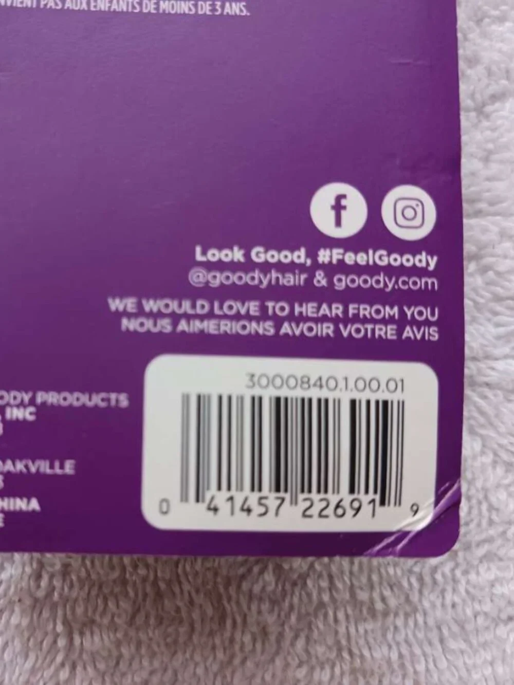 Goody this listing