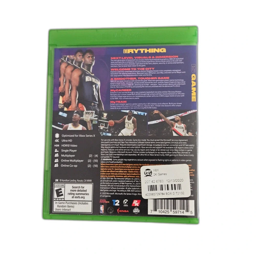 NBA 2K21 Williamson - Xbox Series X
