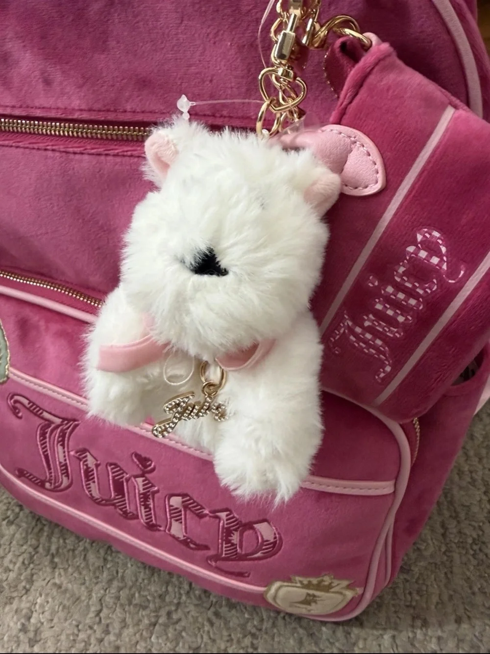 Juicy Couture plush velvet