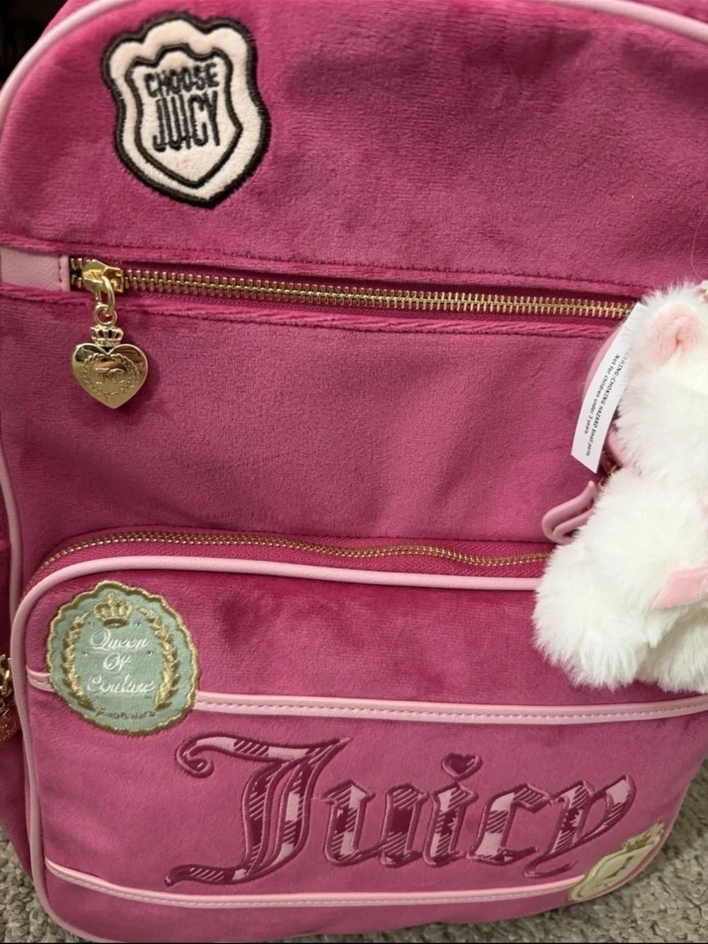 Juicy Couture plush velvet