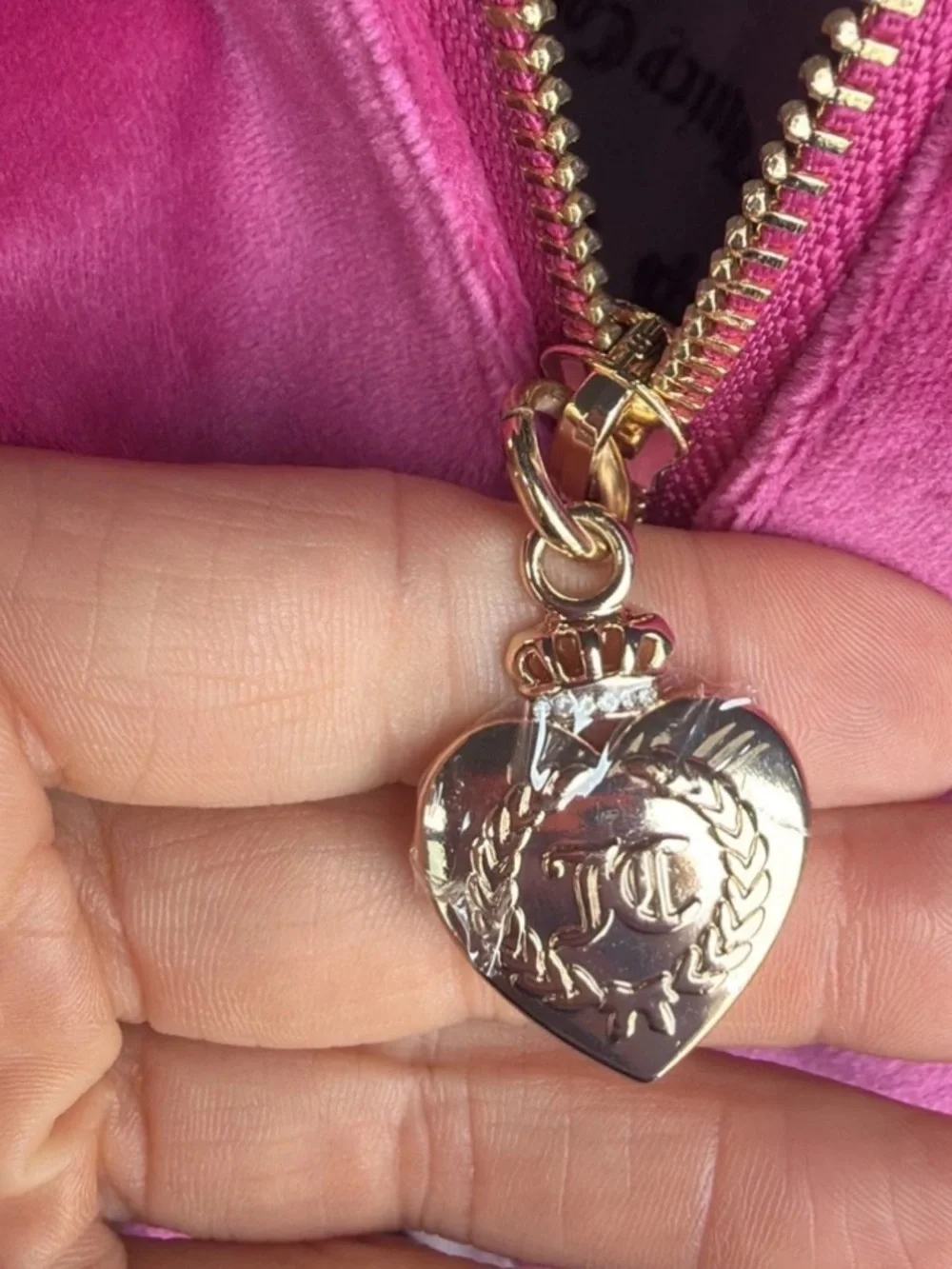 Juicy Couture plush velvet