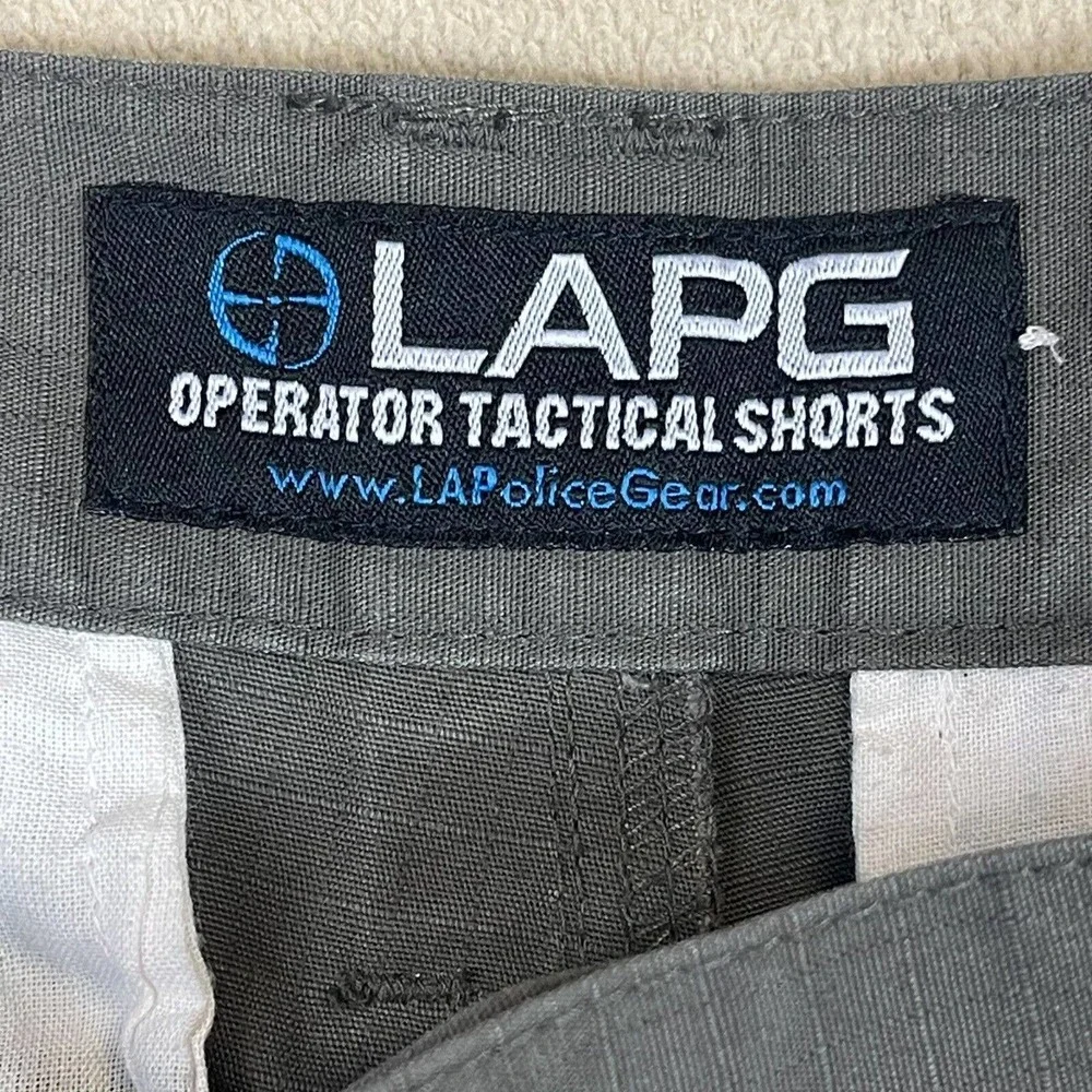 LAPG Shorts Adult 28 Gray‎ Operator Tactical Shorts Cargo Workwear Outdoor Mens