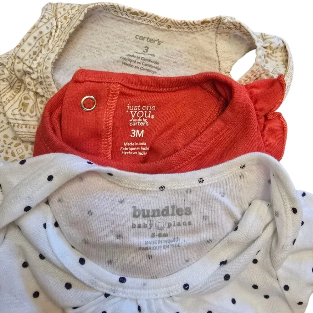 Baby Girl's 4 Piece Summer Bundle sz 3m