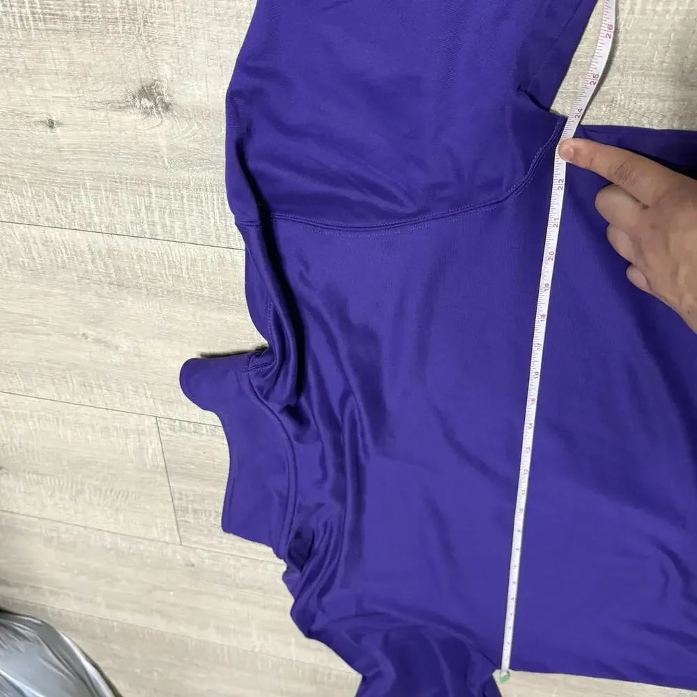 Nike Dri-Fit 1/4 Zip Pullover Long Sleeve Purple Style 642039 Size Men’s L