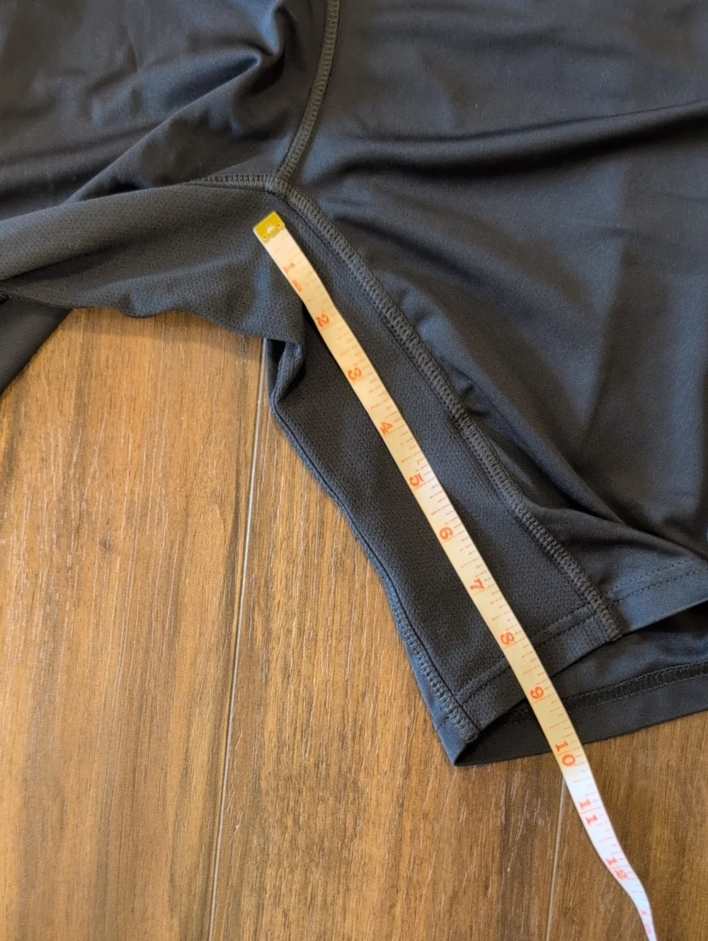 Nike Dri Fit Men’s Charcoal/Black Athletic Shorts with Blue Panels